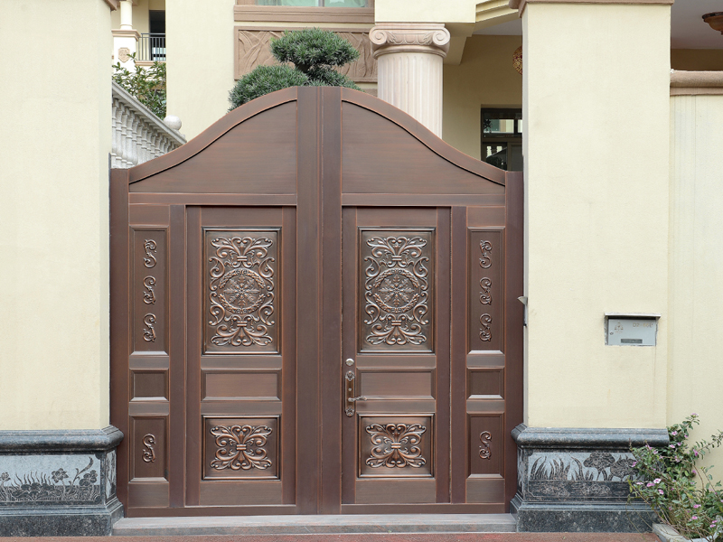 別墅庭院銅門(mén)