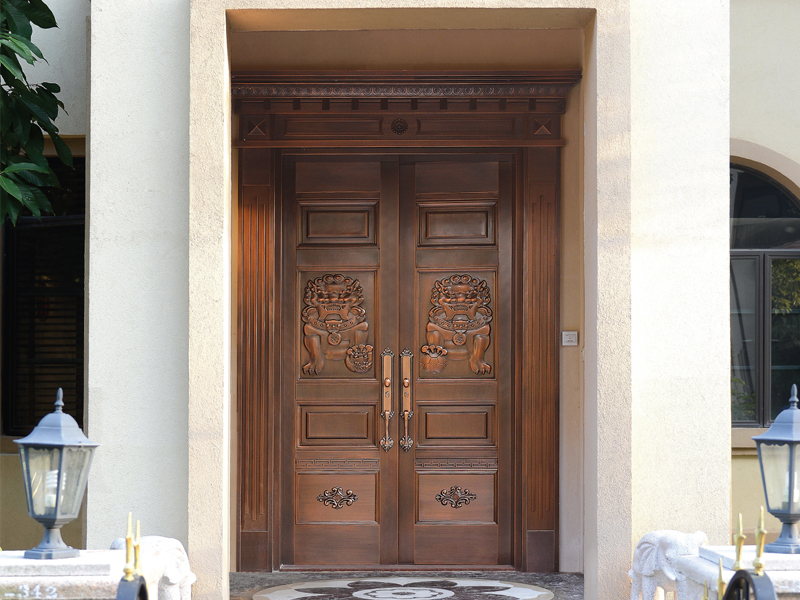 別墅銅門(mén)雙開(kāi)門(mén)