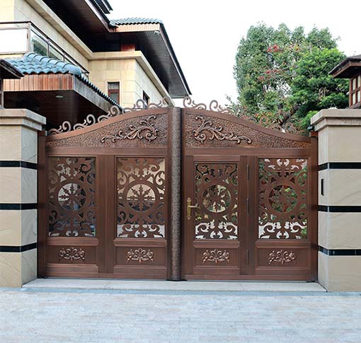 別墅庭院銅門(mén)