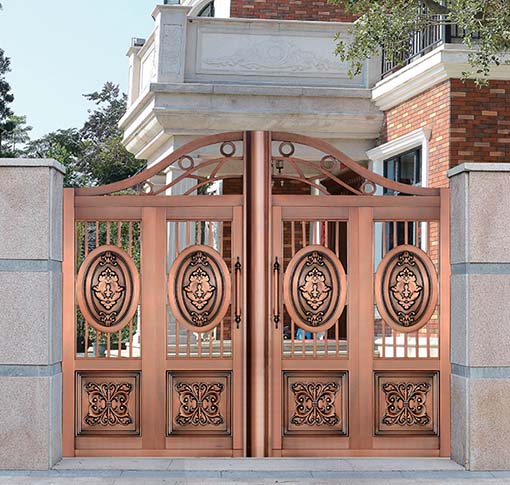 別墅庭院銅門(mén)