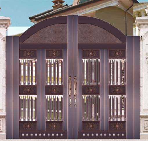 別墅庭院銅大門(mén)