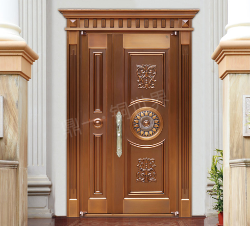 子母銅門(mén)進(jìn)戶(hù)門(mén)