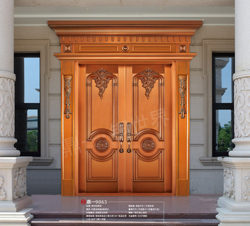 豪華高檔別墅銅門(mén)