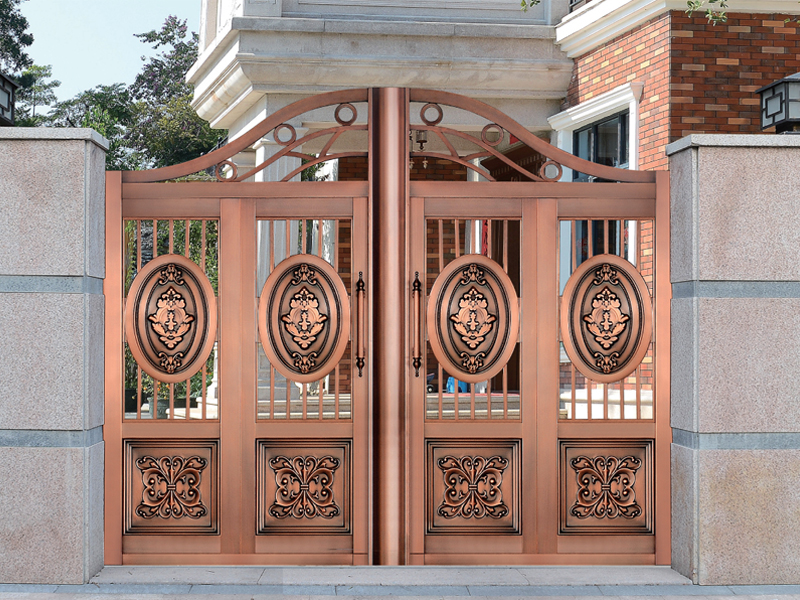 別墅庭院銅門(mén)