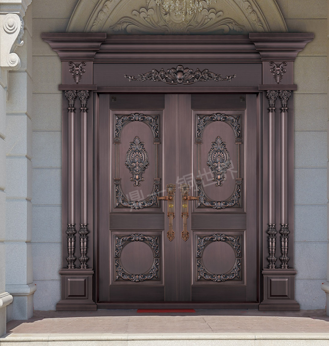 豪華別墅銅門(mén)大門(mén)